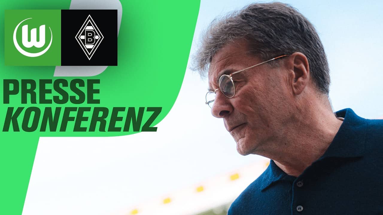 RE-LIVE | PK mit Hecking & Polanski nach VfL Wolfsburg - Borussia Mönchengladbach