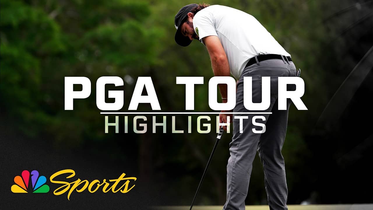 PGA Tour Highlights 2026: Myrtle Beach Classic, Round 3 | Golf on NBC Sports