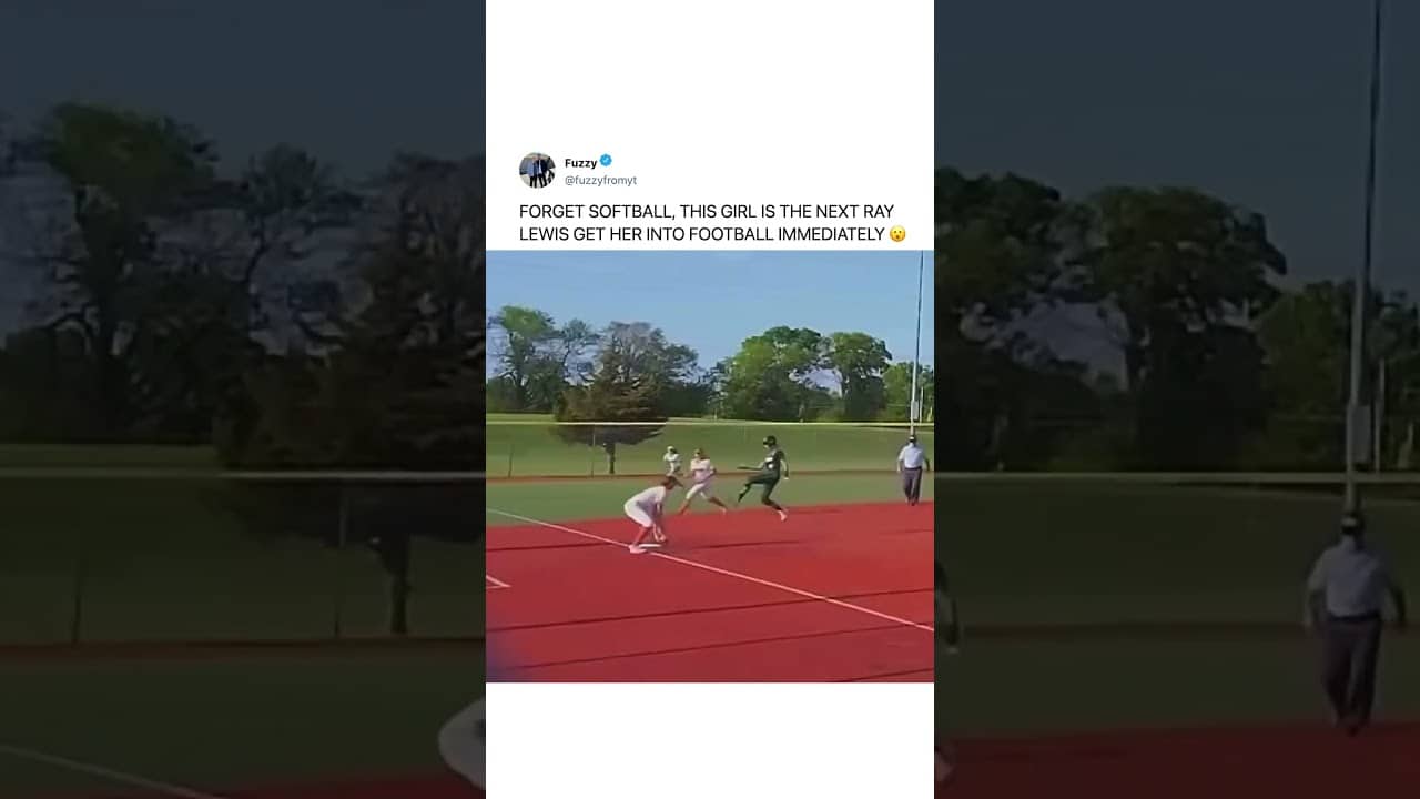 she's playing the wrong sport š¤£