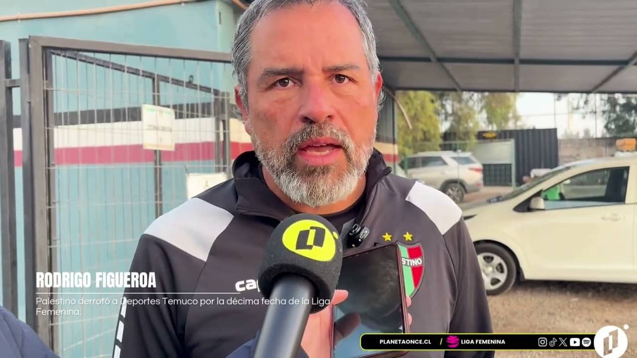 Declaraciones Rodrigo Figueroa Palestino 5-0 D. Temuco Fecha 10 Liga Femenina 24-05-2026