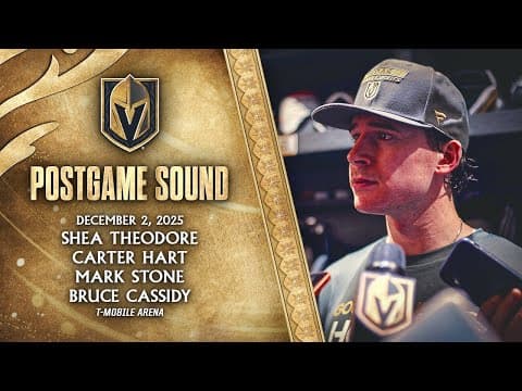 ๐ฅ POSTGAME SOUND: Theodore, Hart, Stone & Cassidy