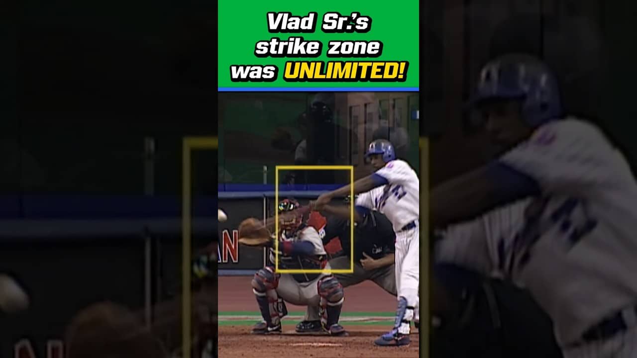 They needed a second K-zone box for Vladdy!