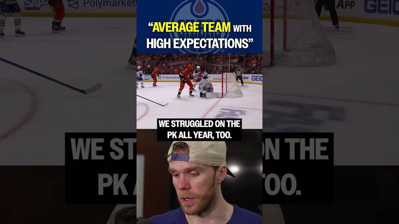McDAVID: "AVERAGE TEAM with high expectations" π