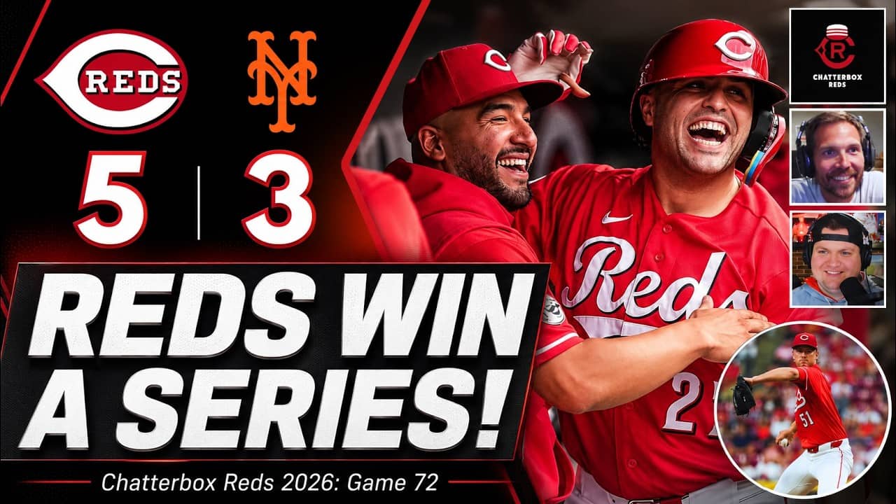 Sal Stewart CRUSHES! Cincinnati Reds BEAT New York Mets LIVE MLB Postgame Podcast, Recap, Highlights