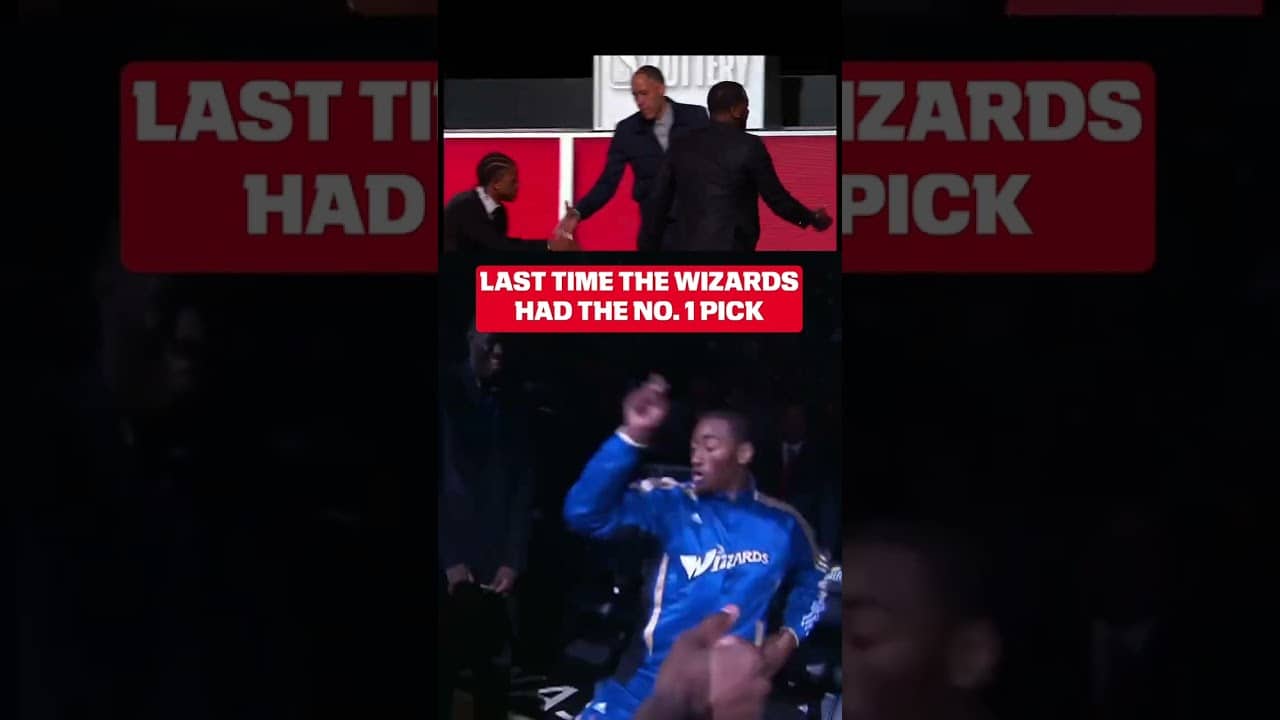 John Wall represented the Wizards during the lottery as well š®āšØ