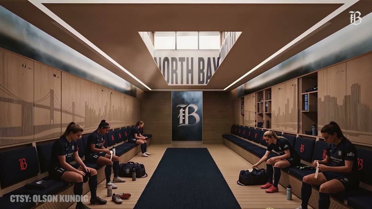 Bay FC Sports Performance Center on Treasure Island Shaping Up