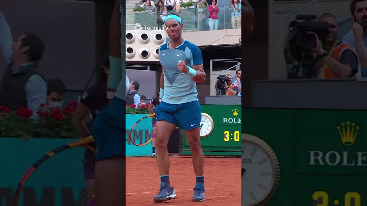 Nadal vs Goffin EPIC Tiebreak 🥶