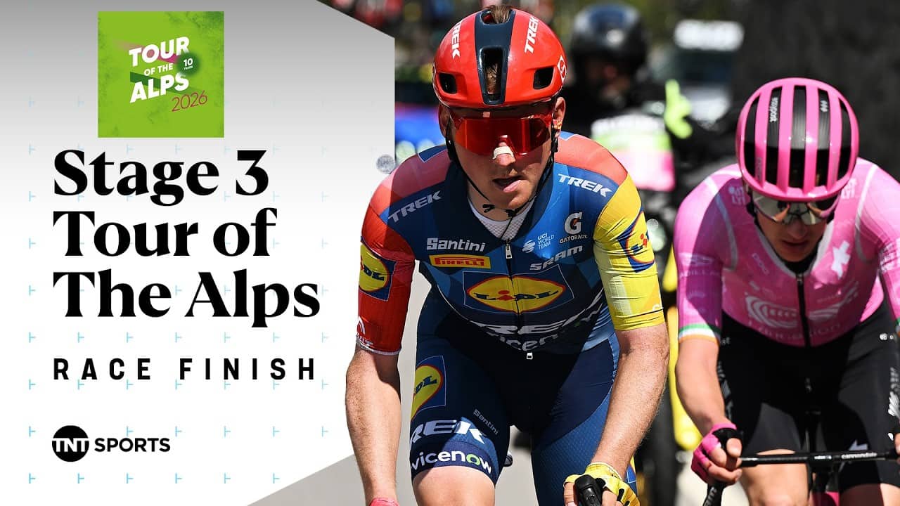 TIMED TO PERFECTION! ๐ | 2026 Tour of The Alps Stage 3 Final KM's | TNT Sports Cycling