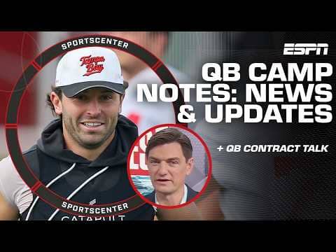 QB Camp Notes 📝 Caleb Williams, Fernando Mendoza, Bo Nix & Michael Penix Jr. | SportsCenter