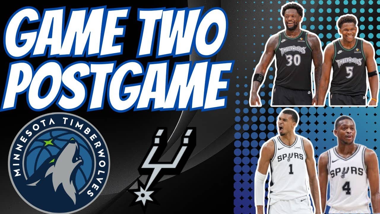 Wolves Spurs Game 2 Postgame Reaction