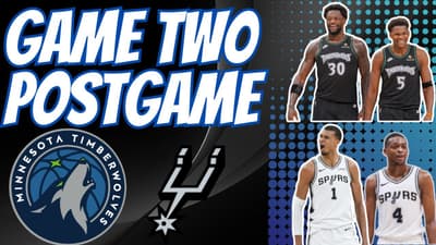 Wolves Spurs Game 2 Postgame Reaction