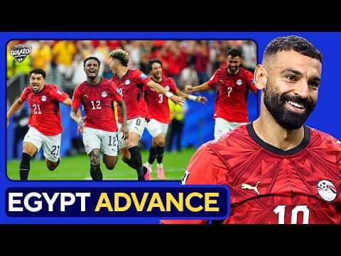 Mo Salah + Egypt into the Round of 16 after penalty shootout win vs. Australia