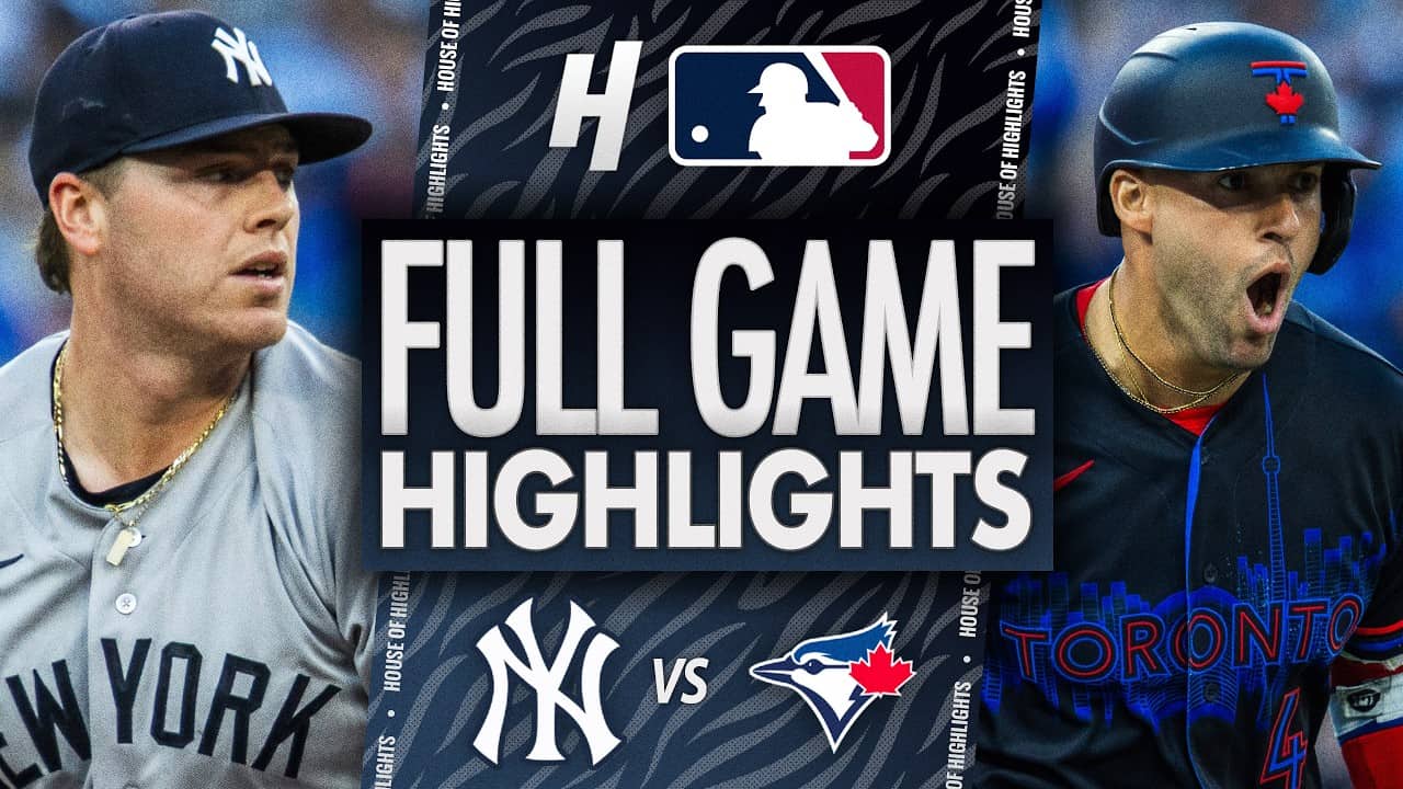 New York Yankees vs Toronto Blue Jays - FULL GAME HIGHLIGHTS π₯ June 12, 2026 MLB Season