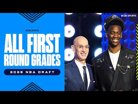 Grades for EVERY First-Round Pick in the 2026 NBA Draft ✅