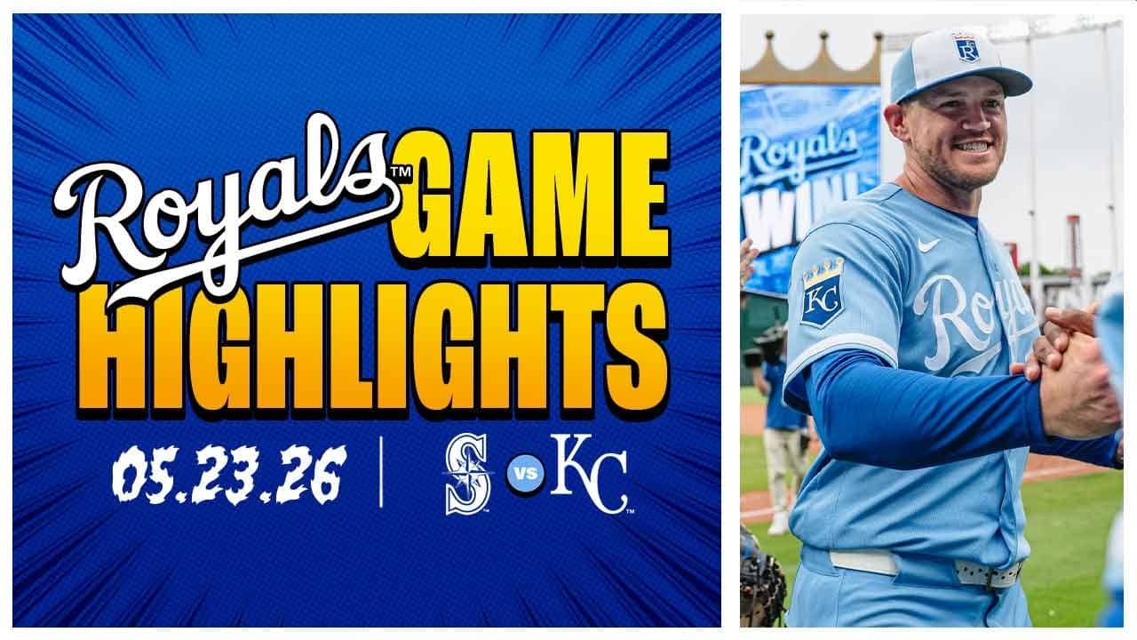 Complete Game Shutout! Stephen Kolek Goes the Distance | Royals vs. Mariners Highlights 5/23/26