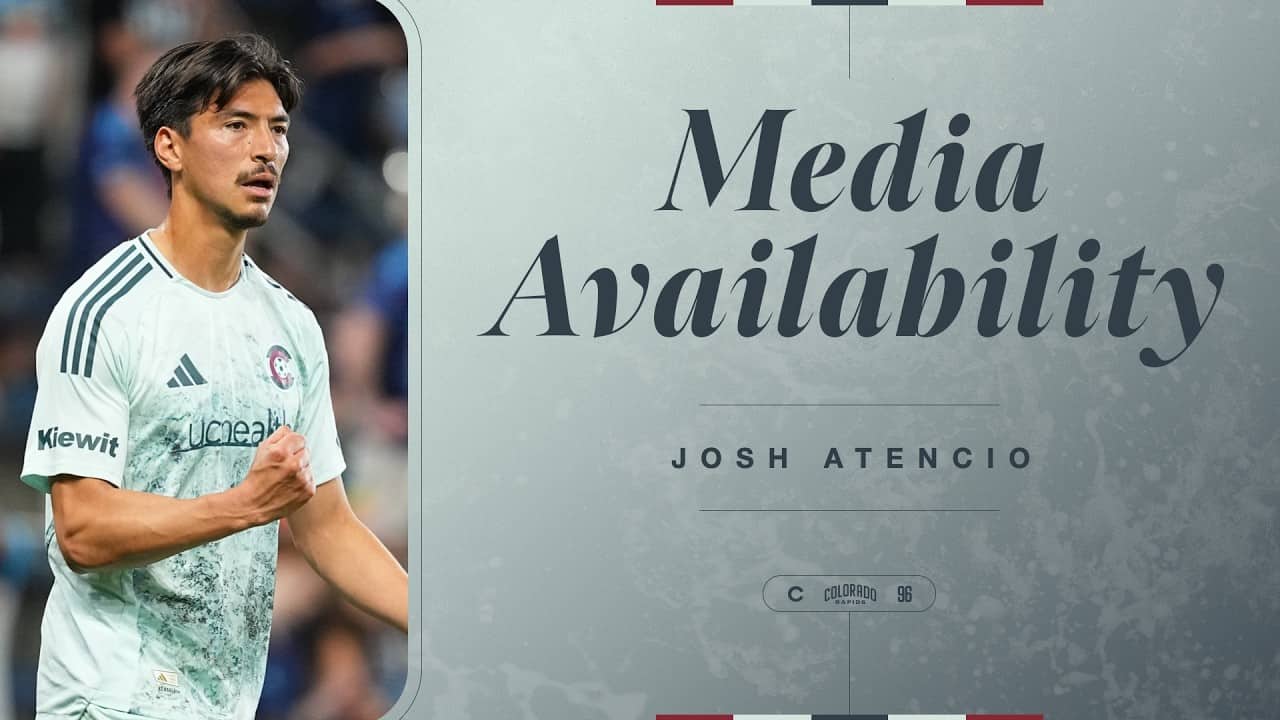Media Availability | Josh Atencio on bringing intensity to road match with LAFC