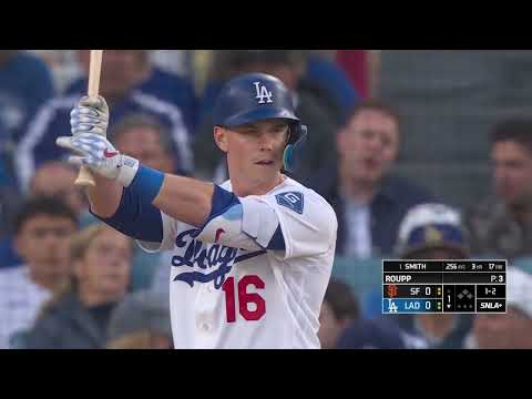 1st career game in the leadoff spot AND 1st career leadoff homer for Will Smith 🎊 | MLB Highlights