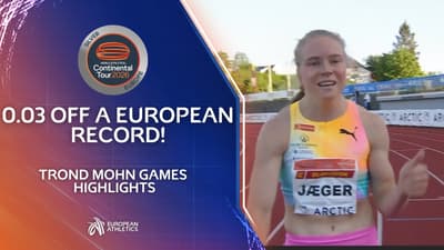 Jaeger falls just short of a European record | Trond Mohn Games 2026 Highlights