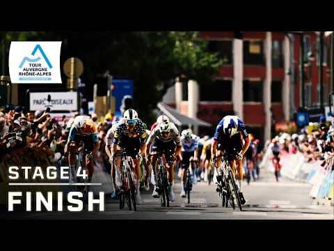 Tour Auvergne-Rhone-Alpes 2026, Stage 4 Finish | Cycling on NBC Sports