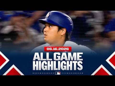 Highlights from ALL GAMES on 6/16 (Shohei’s homer is the difference, Schwarber’s 25th HR and MORE!)