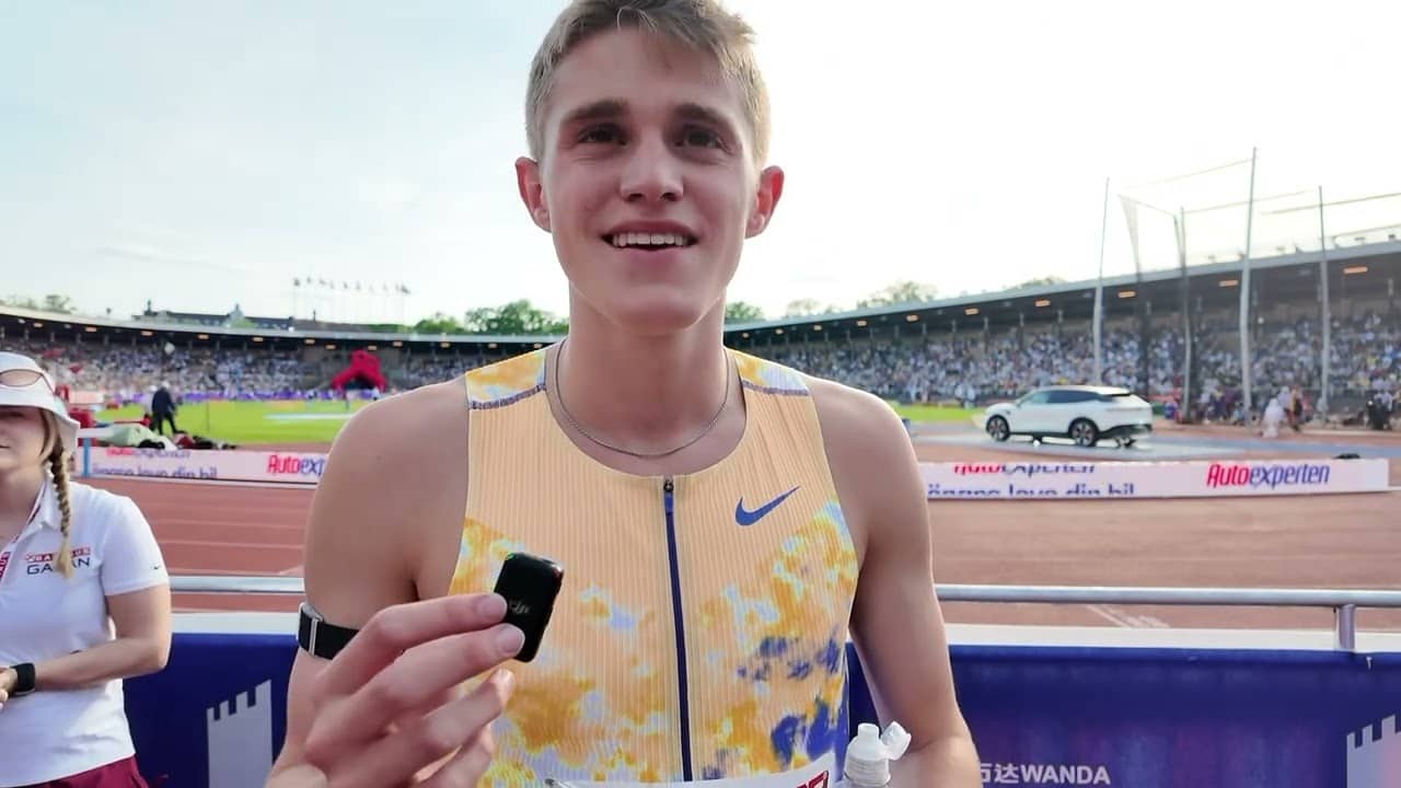 Cooper Lutkenhaus Shares Advice From Jim Ryun Following Stockholm Diamond League 800m Win In 1:42.70