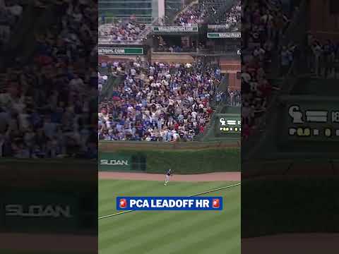 Pete Crow-Armstrong makes it back-to-back games with a leadoff blast!