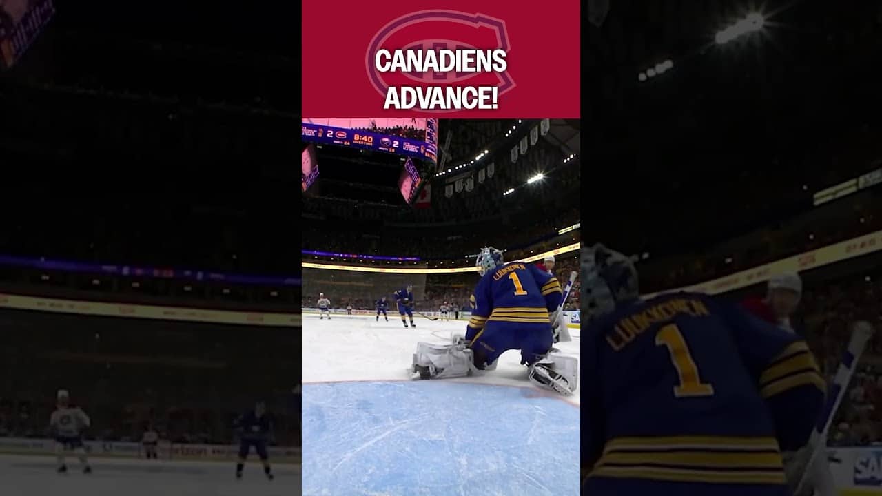 NEWHOOK in OVERTIME! Montreal WINS!