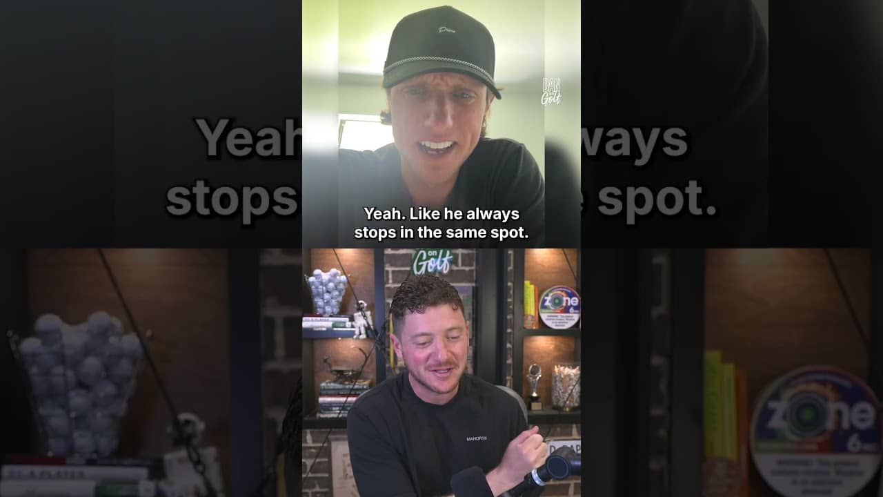 @GrantHorvatGolfs has filmed with a lot of pros. But whose game caught his eye the most?