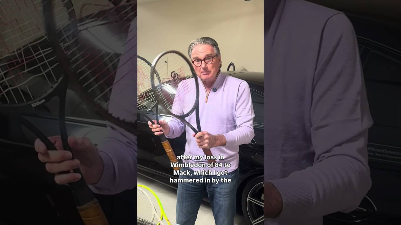 Jimmy Connors talks about the legendary Wilson Pro Staff & a prototype that didn’t quite work out.