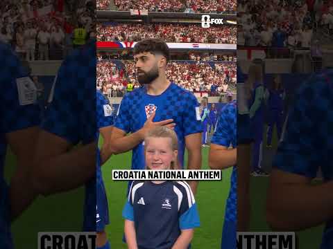 Croatia’s national anthem plays for the first time at the 2026 FIFA World Cup 🇭🇷