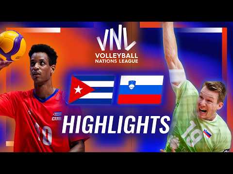 Cuba🇨🇺 vs. Slovenia🇸🇮 - Highlights | Week 1 | Men's VNL 2026