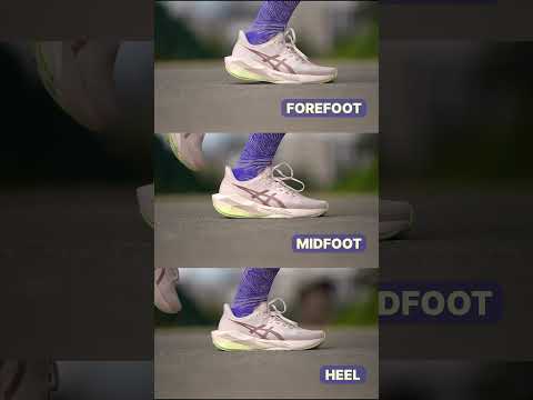 Forefoot, midfoot, and heel striking comparison of the ASICS Novablast 6