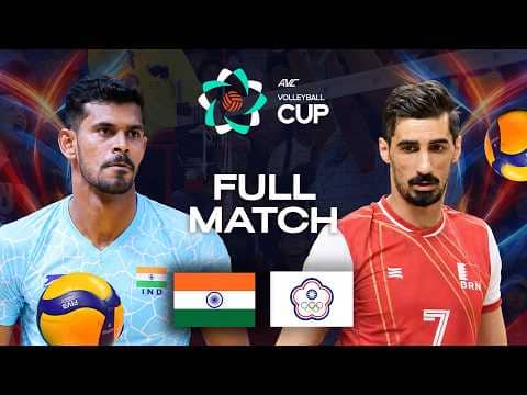 India vs. Chinese Taipei - Pool Play | AVC Men's Cup 2026