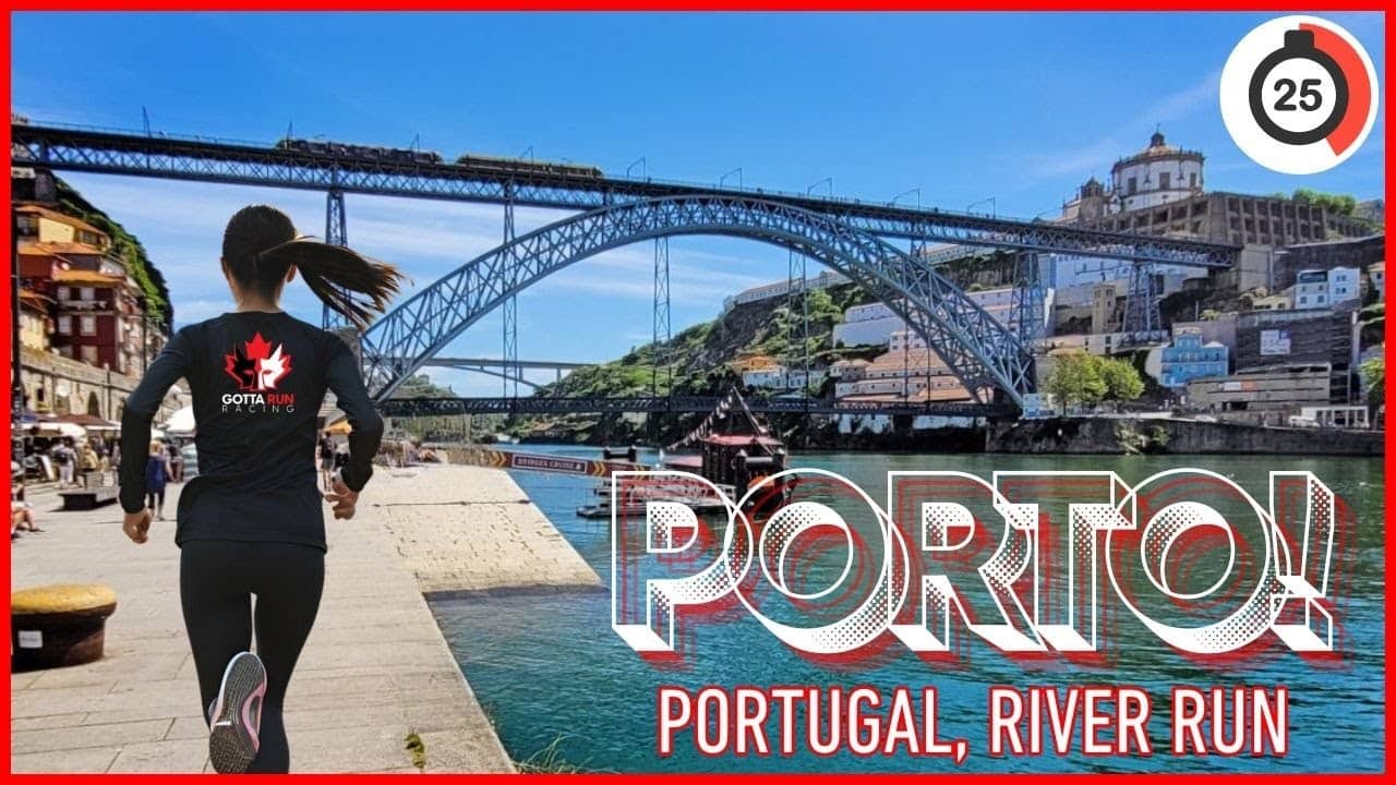 Discover Porto By Running - Epic Bridge to River Journey