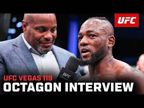 Manel Kape Octagon Interview | UFC Vegas 119
