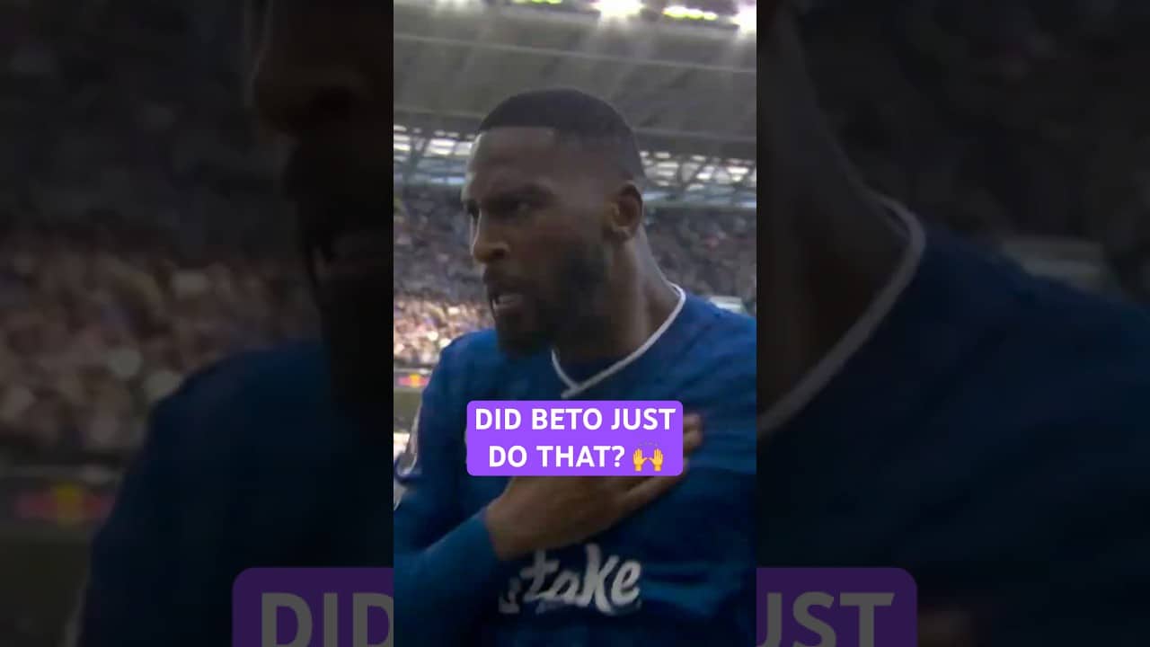 BETO SCORES EVERTON'S FIRST DERBY GOAL AT THE HILL DICKINSON