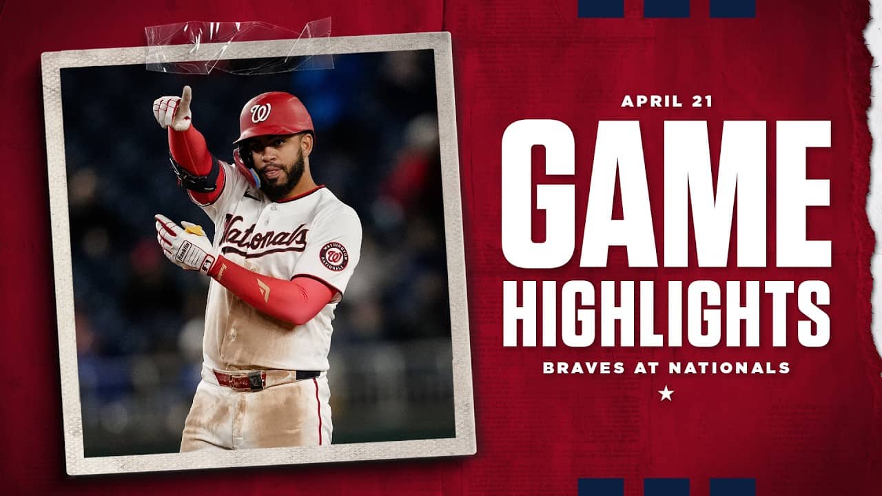 Braves vs. Nationals Game Highlights (4/21/26) | MLB Highlights