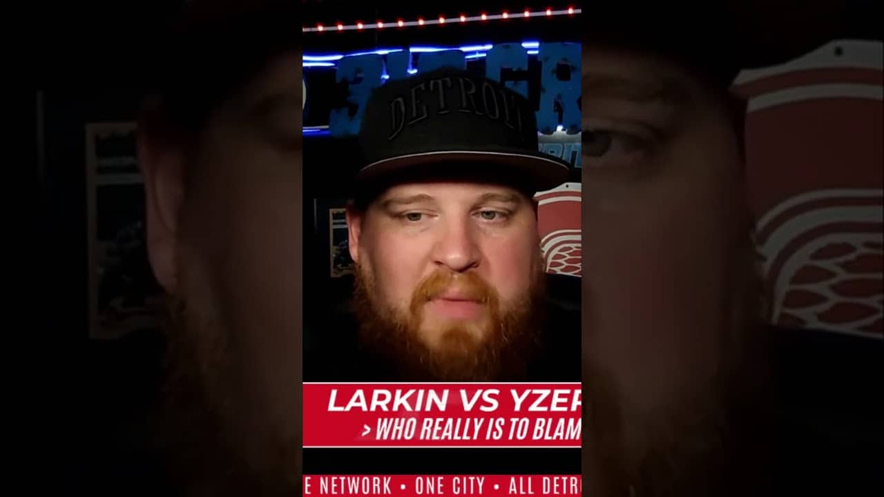 Red Wings Leadership Crisis: Yzerman & Larkin's Beef? #shorts