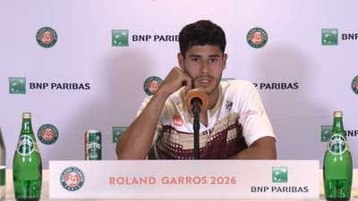 Roland-Garros 2026 - Adolfo Vallejo: “El árbitro no hizo nada para cambiar la situación”
