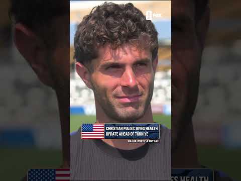 Christian Pulisic on his availability for selection vs Türkiye on Thursday 🇺🇸