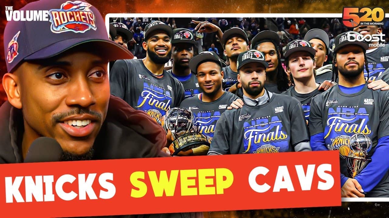 Jeff Teague REACTS to Knicks SWEEPING Cavs, New York to NBA FINALS, Thunder vs. Spurs TIED at 2