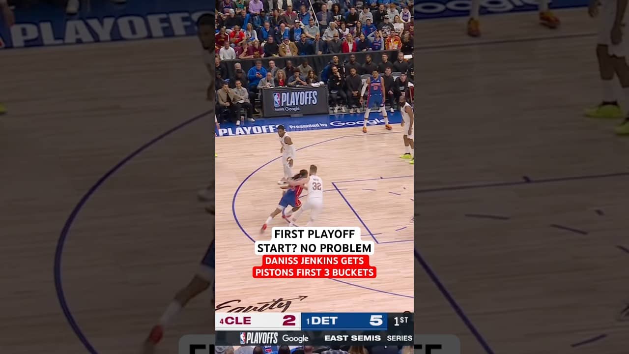 The moment isnโt too big for Daniss Jenkins ๐
