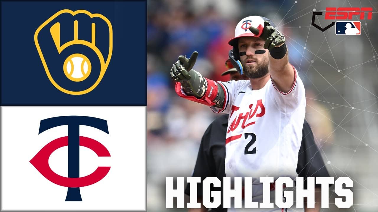 Milwaukee Brewers vs. Minnesota Twins | Full Game Highlights | ESPN MLB