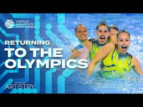 Spain's Stunning Artistic Swimming Olympic Qualifier | Darwin Tribute