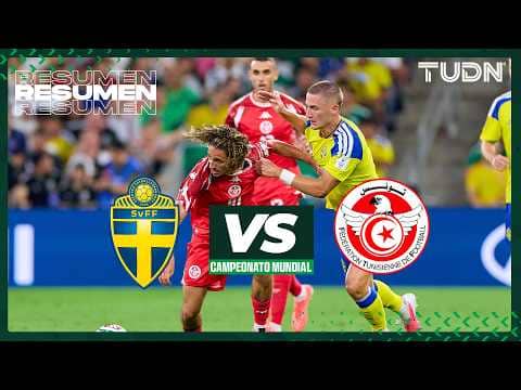 LO MEJOR: Suecia vs Túnez | Primer Tiempo | TUDN