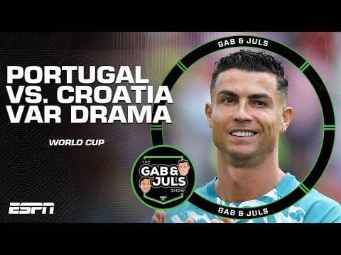 ‘I DON’T LIKE IT’! Were Croatia unfairly denied a late equlizer vs. Portugal? | World Cup | ESPN FC