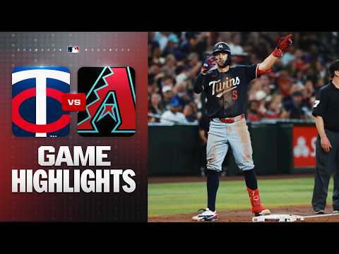 Twins vs. D-backs Game Highlights (6/20/26) | MLB Highlights