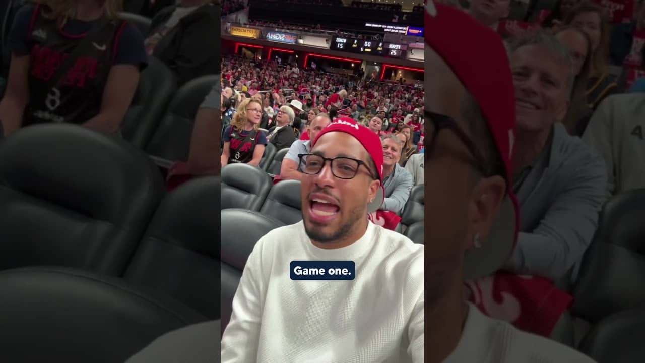 Tyrese Haliburton Checkin' in from Indiana Fever Season Opener ๐ฅ