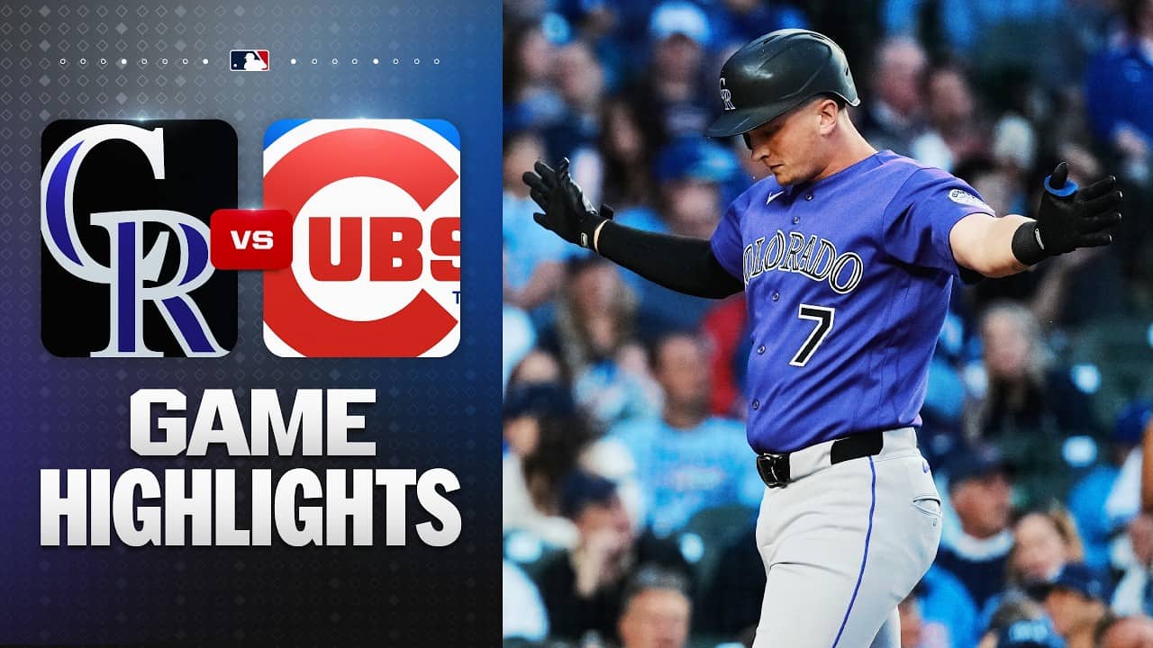 Rockies vs. Cubs Game Highlights (6/16/26) | MLB Highlights