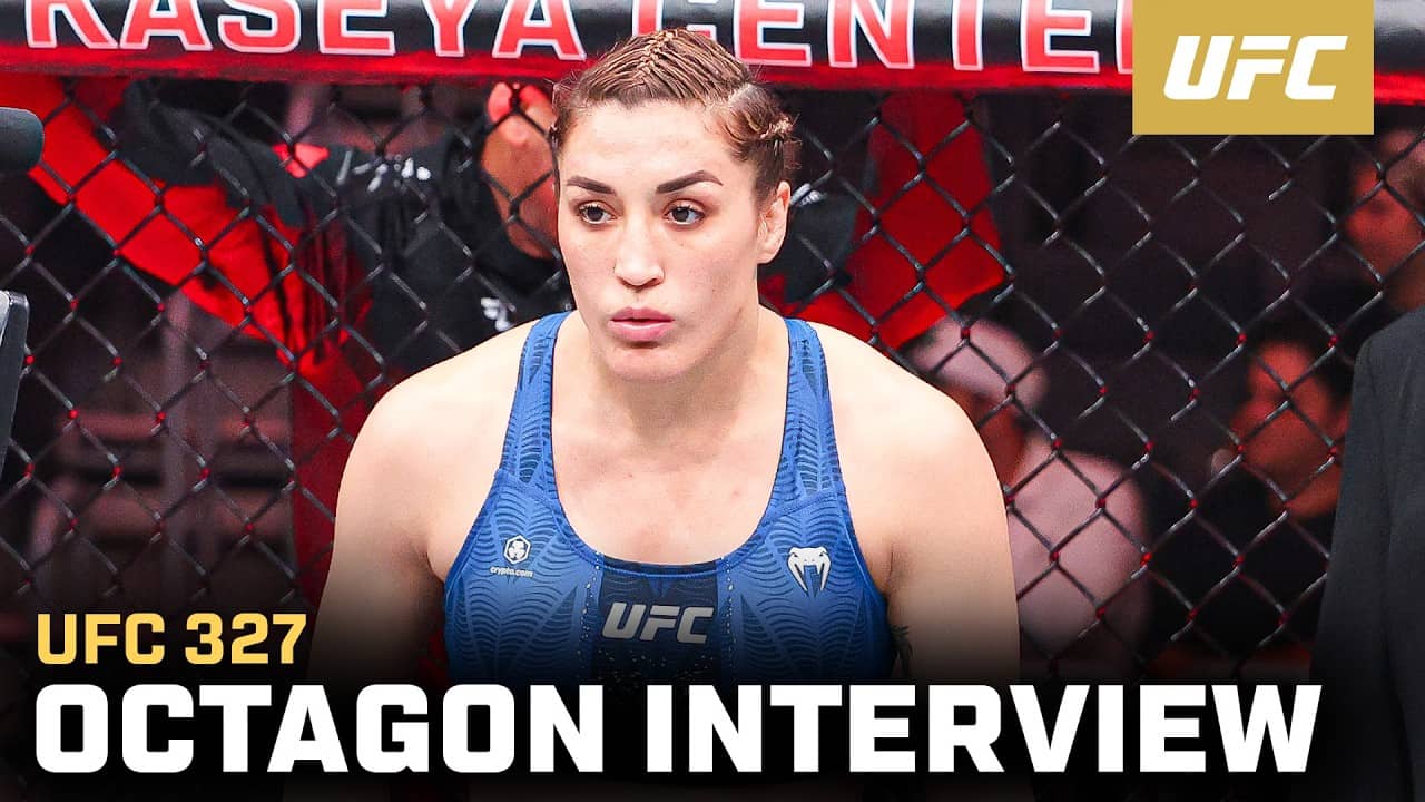 Tatiana Suarez Octagon Interview | UFC 327